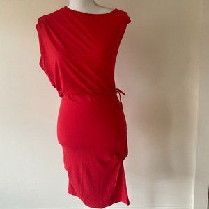 MM6 red dress